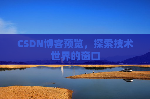 CSDN博客预览,探索技术世界的窗口
